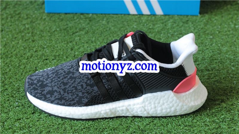 Real Boost Adidas EQT Support 93/17 Boost Black